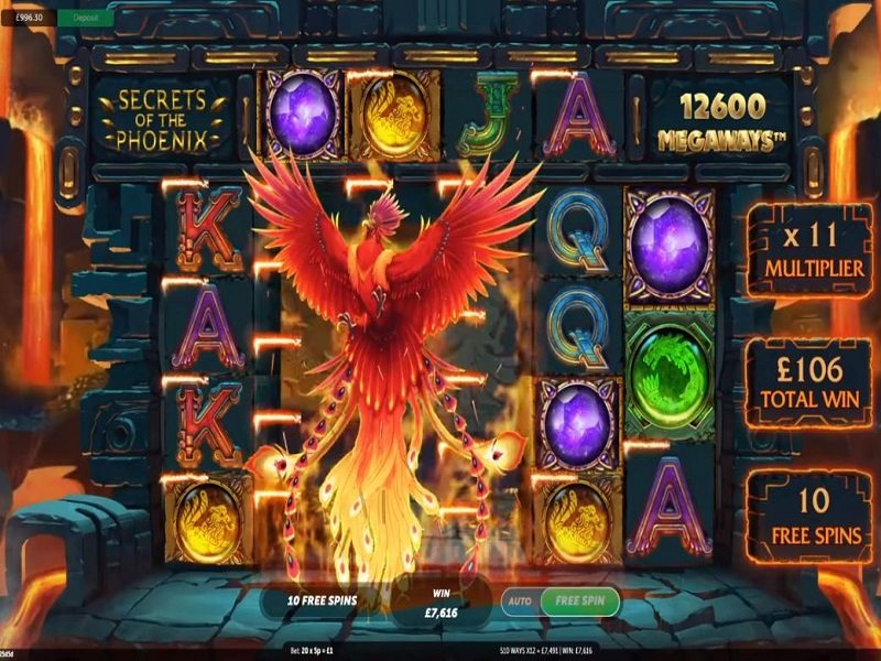 secrets of the phoenix free spins