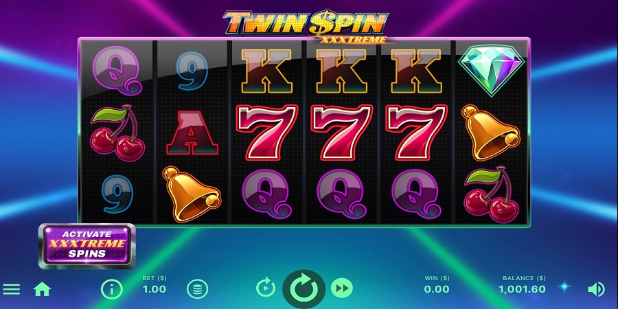 twin spin xxxtreme netent